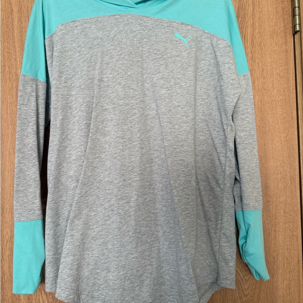Puma Aqua Long Sleeve Hoodie